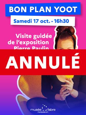 Bon plan YOOT : Visite guidée Pierre Paulin